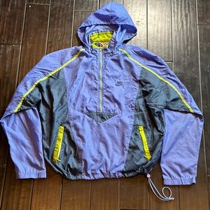 VINTAGE 90s NIKE Pullover Jacket SIZE LARGE